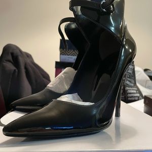 Nine West ankle strap pump